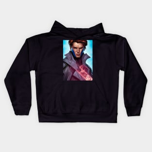 Gambit Portrait Kids Hoodie